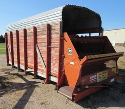 Meyers #1800 silage wagon, no gear