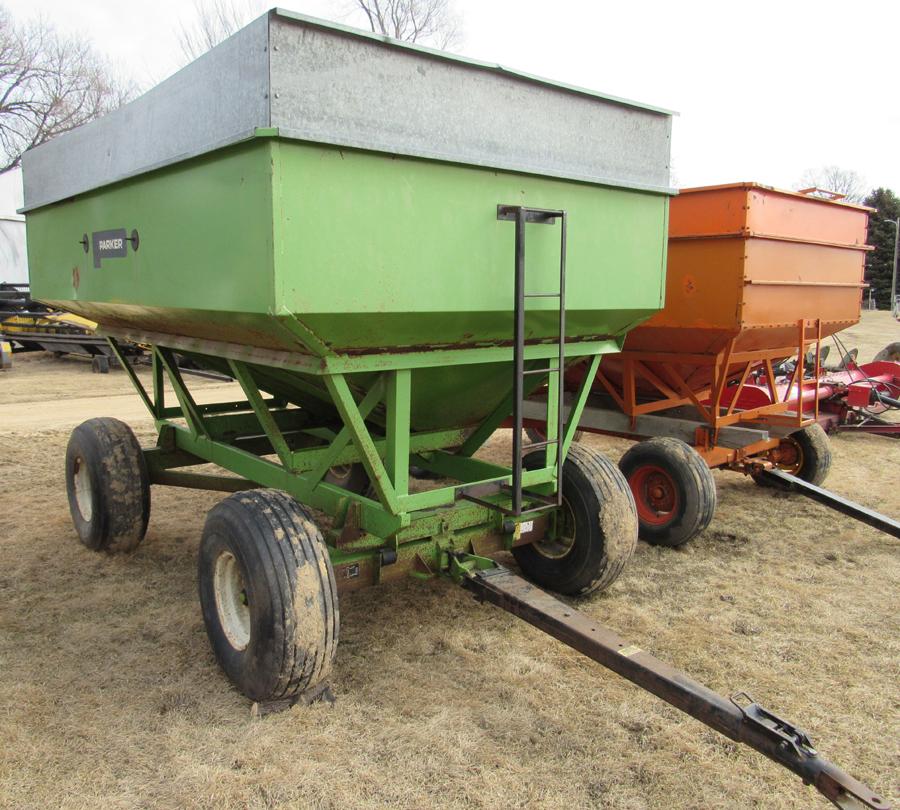 Parker 350 gravity box on Parker 13-ton gear