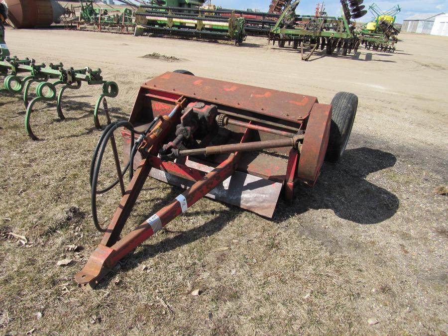 2-row stalk chopper