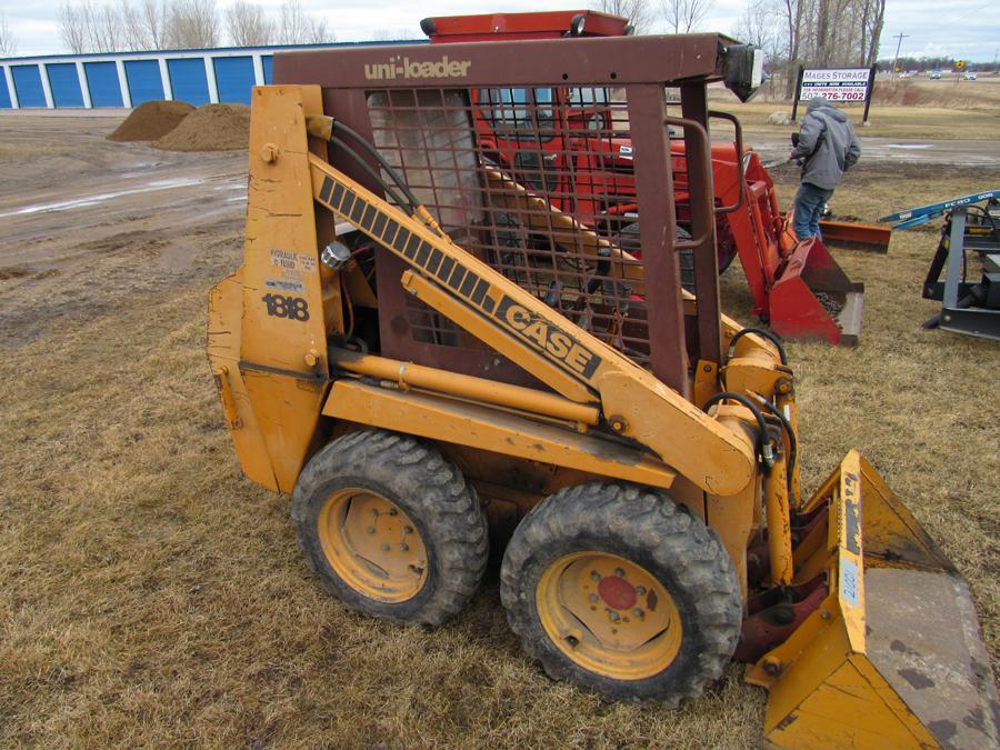 Case 1818 skid steer