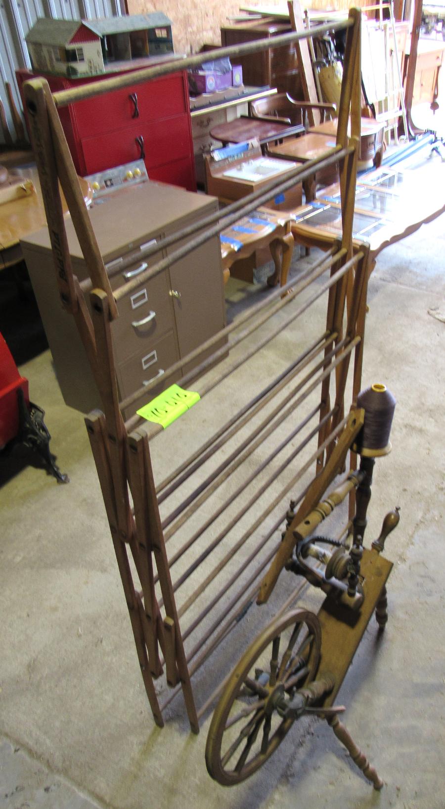 spin wheel and drying rack