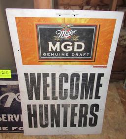 Ford and MGD signs