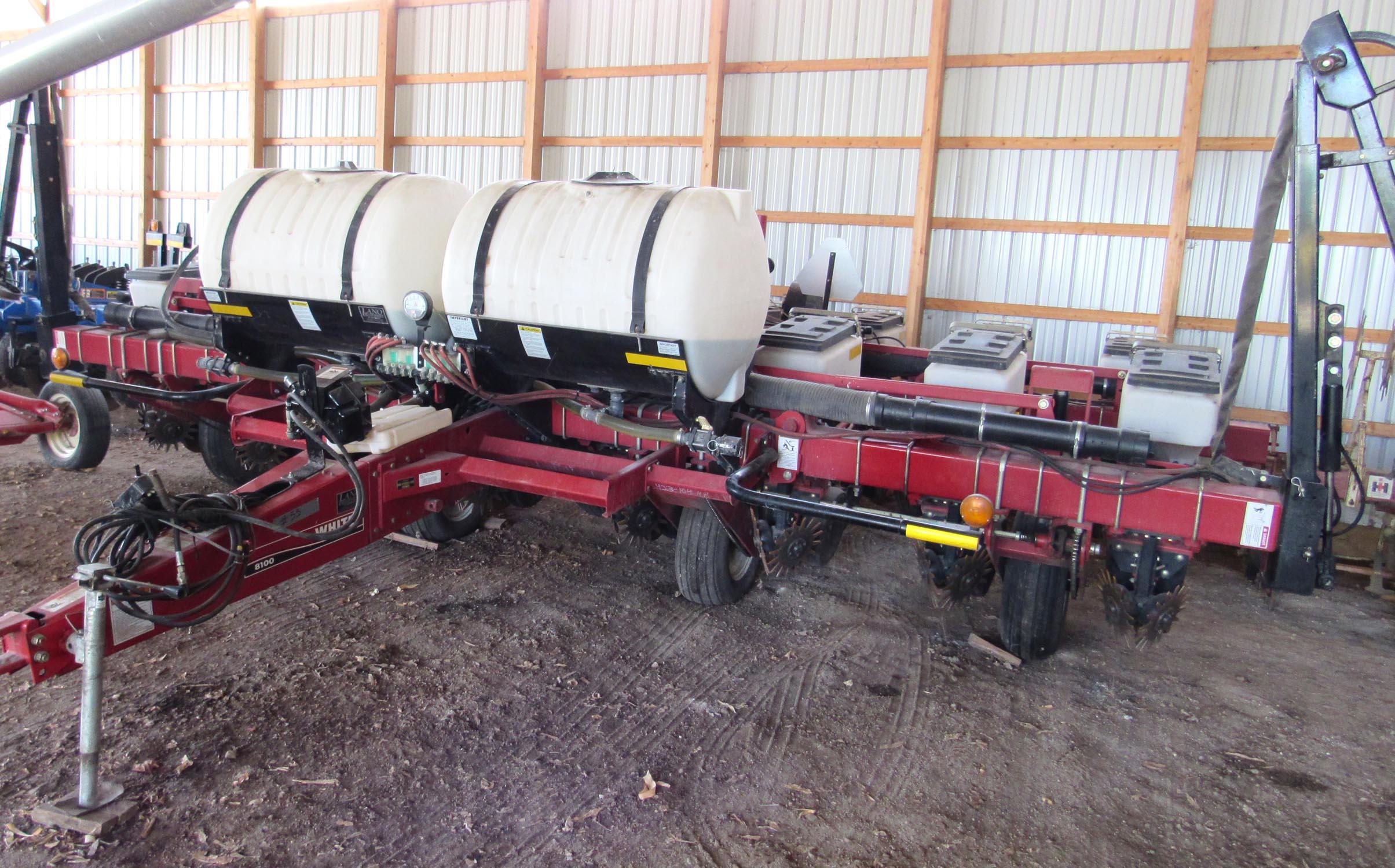 White 8100 Twin Row planter