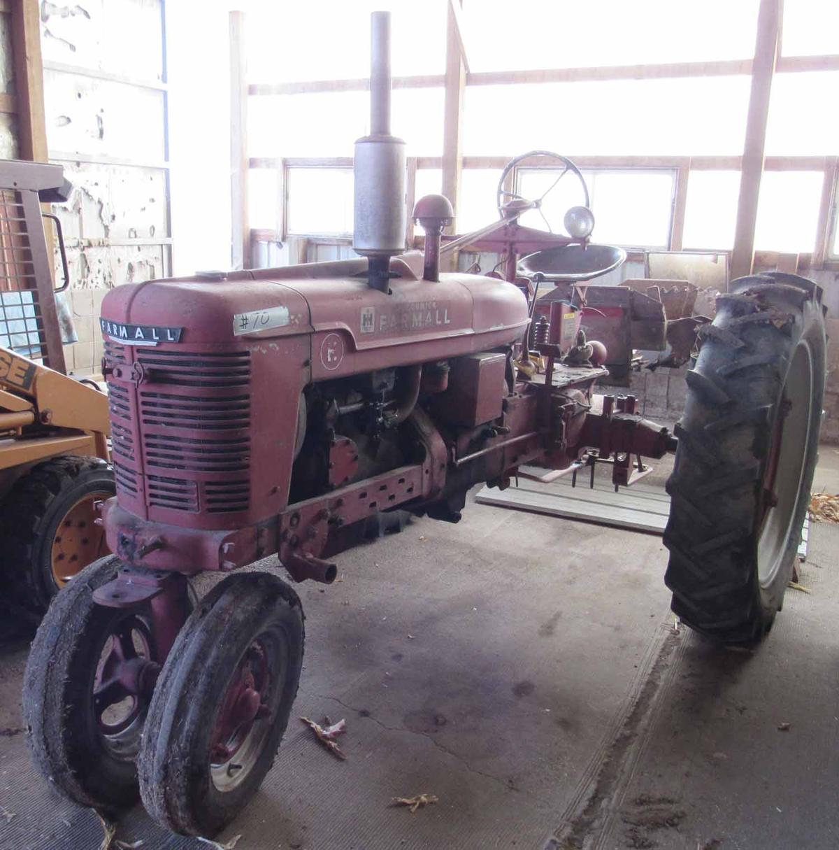 Farmall H tractor