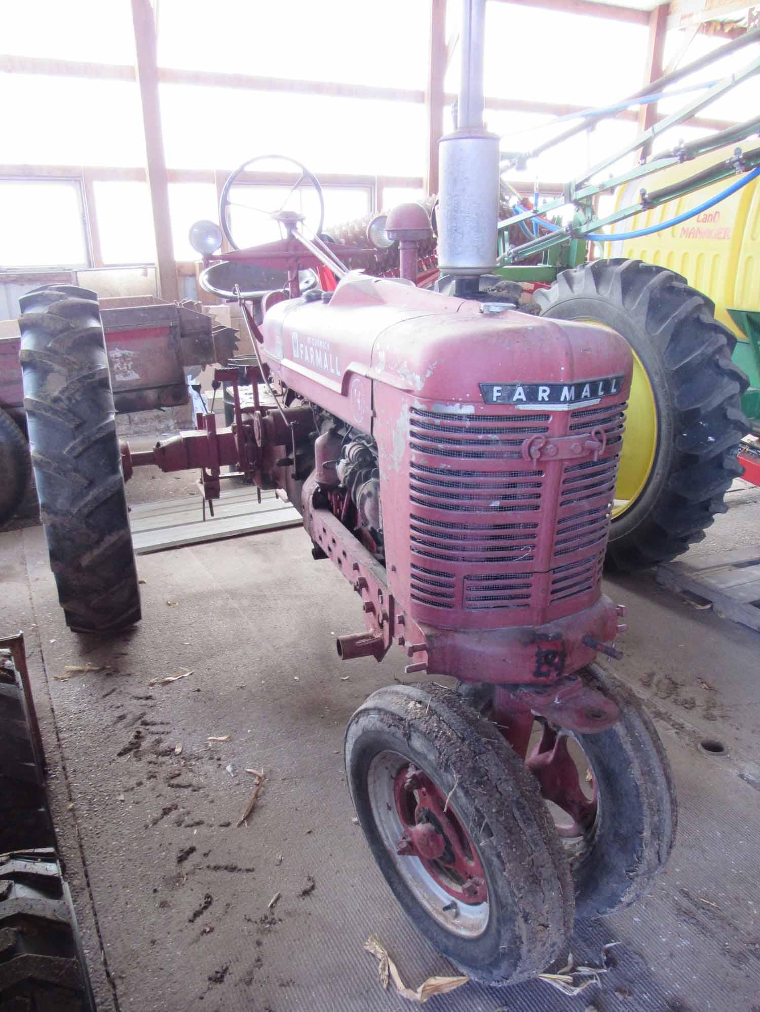 Farmall H tractor