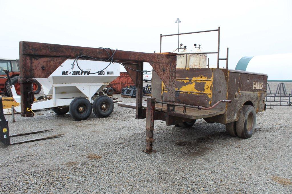 Homemade Gooseneck Trailer w/ Tool Bed