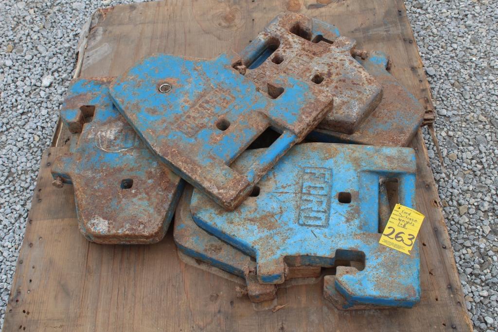 Ford Suitcase Weights