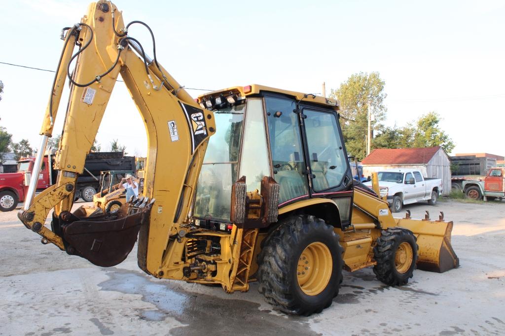 ‘04 Cat 420D Loader Backhoe