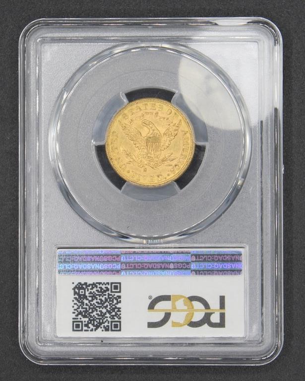 1886-S $5 Liberty Head Half Eagle, PCGS MS61