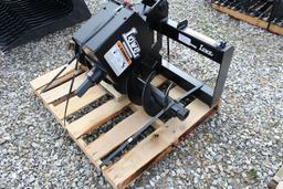 NEW - Lowe Hydraulic post hole auger 750 with bit