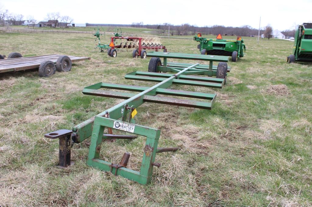 Wheatley 8 bale hay trailer