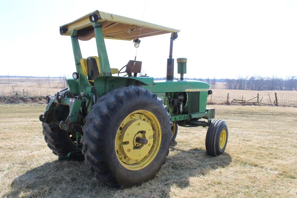 1965 John Deere 4020 2wd tractor