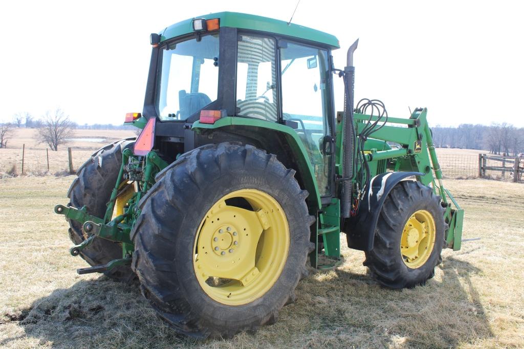 1999 John Deere 6410 MFWD tractor