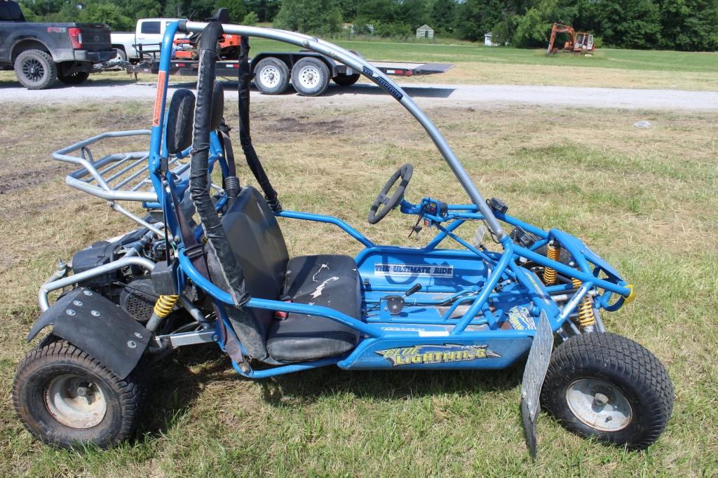 Blue Lightning 150cc go-kart