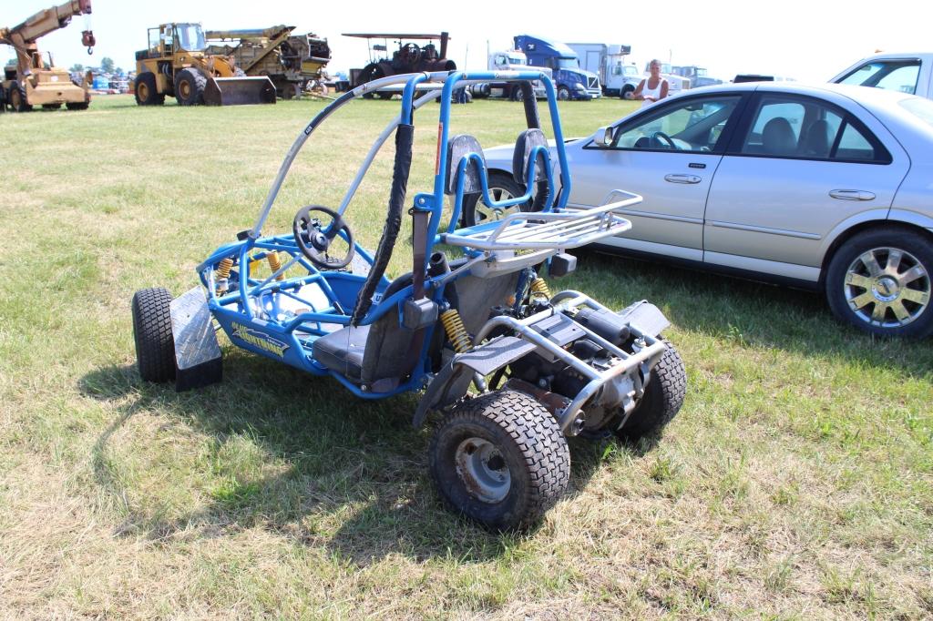 Blue Lightning 150cc go-kart