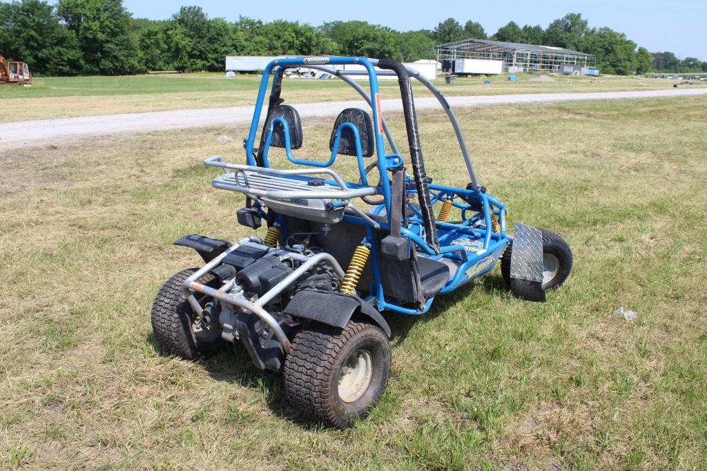 Blue Lightning 150cc go-kart