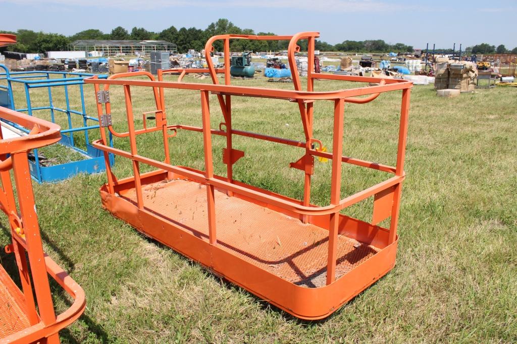 Telehandler 3’x8’ work platform man basket