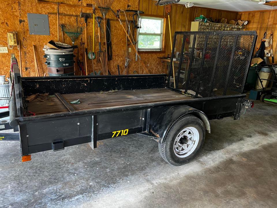 2006 Doolittle 10' utility trailer