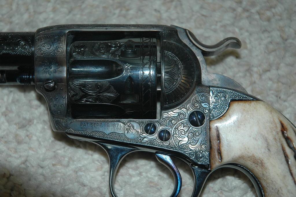 Colt SAA Engraved