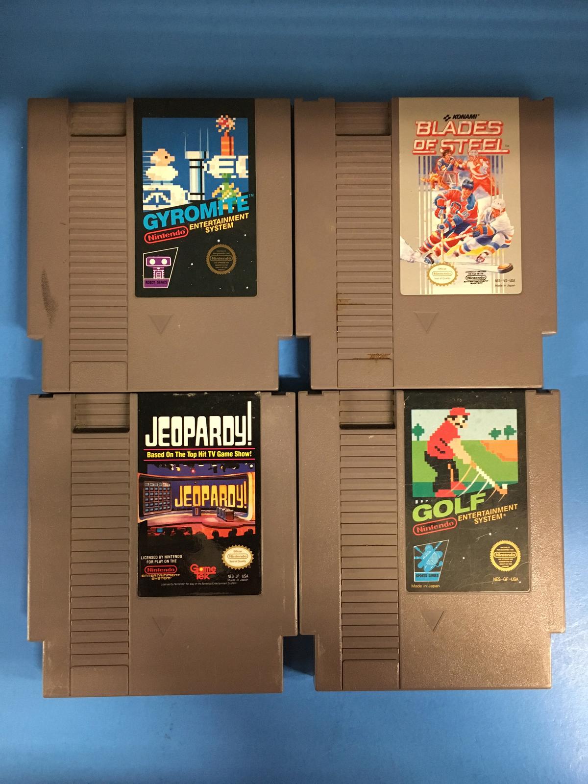 NES Nintendo Vintage Video Game Cartridge Lot Collection