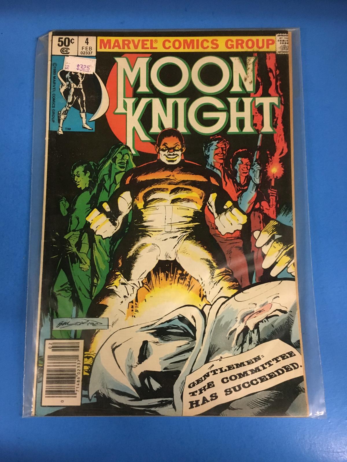 Marvel Moon Knight #4 Comic Book