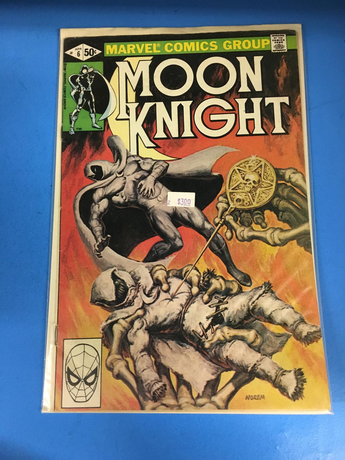 Marvel Moon Knight #6 Comic Book