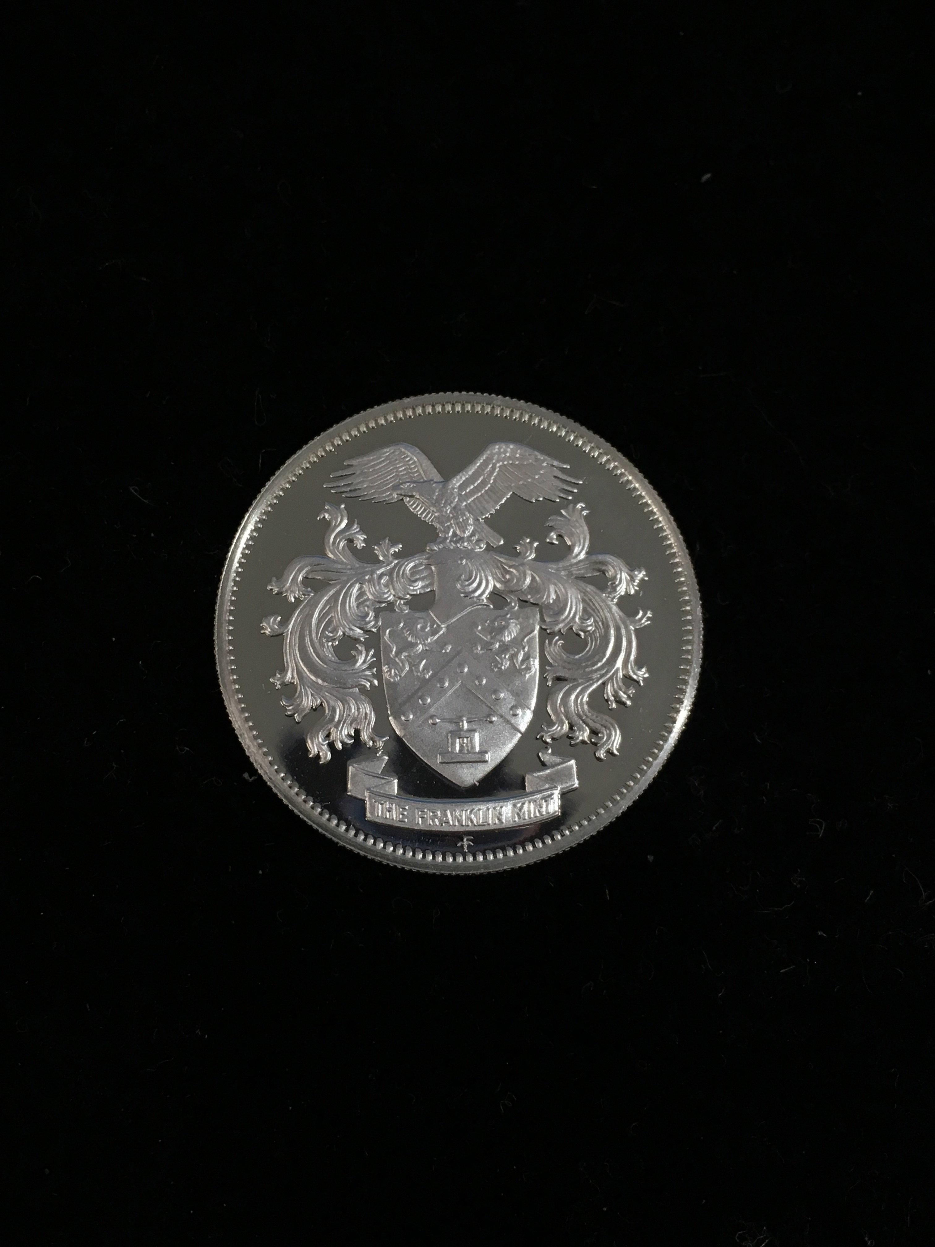 1976 Franklin Mint Member 7 Gram Sterling Silver Bullion Coin