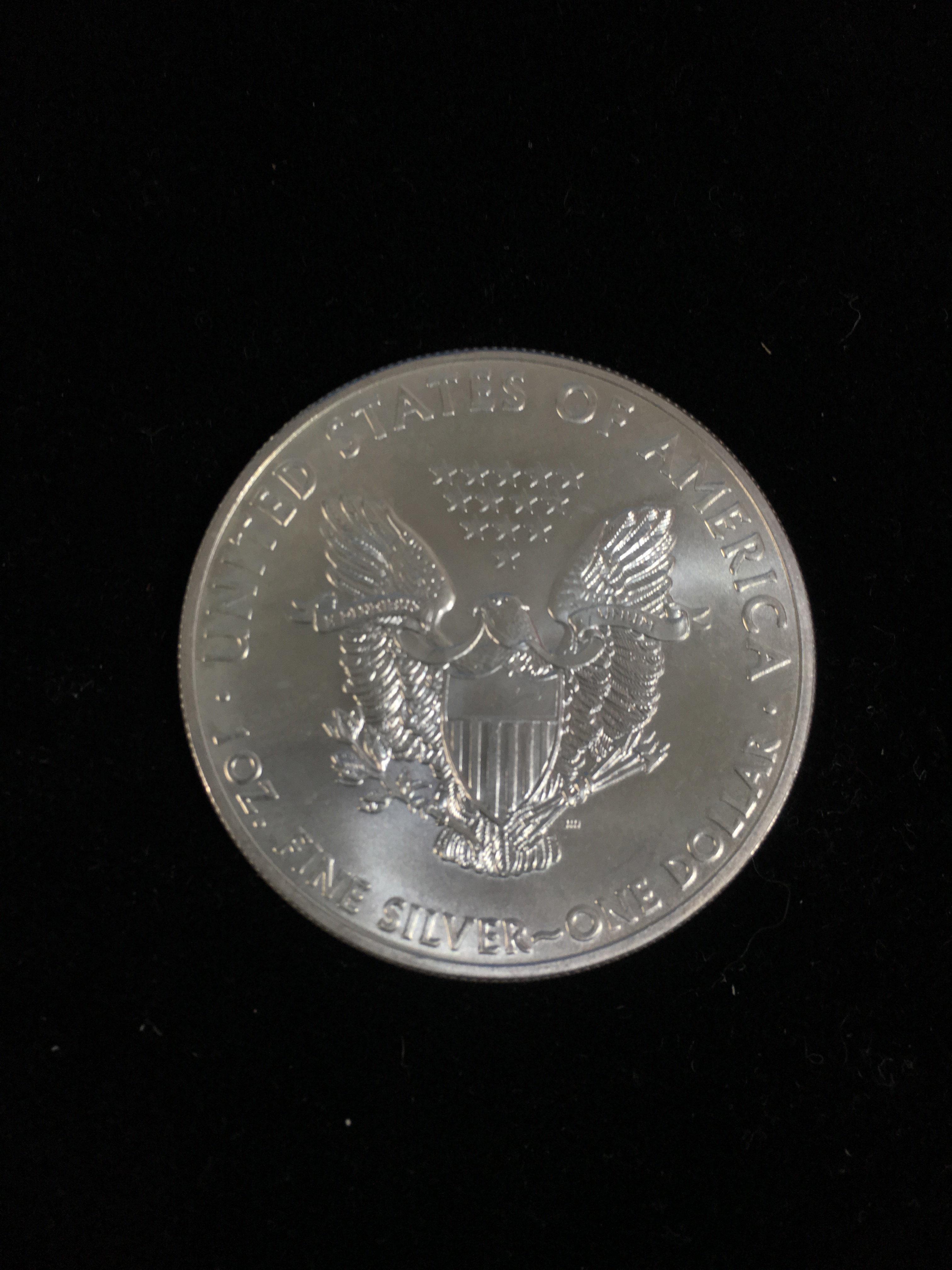 2015 American Silver Eagle Dollar 1 Ounce .999 Fine Silver Bullion Coin