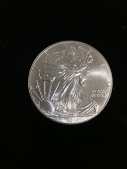 2014 American Silver Eagle Dollar 1 Ounce .999 Fine Silver Bullion Coin