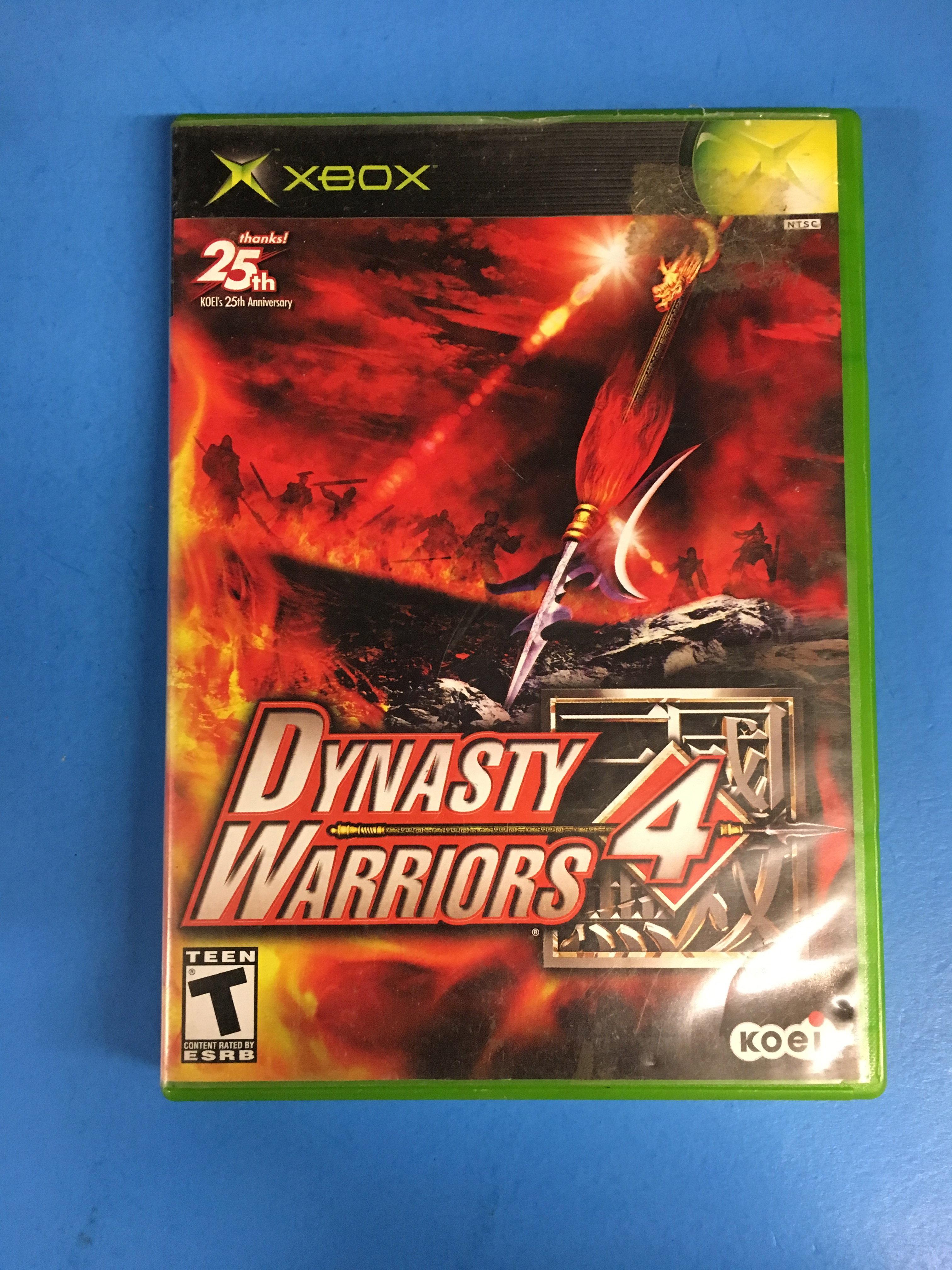 Original Xbox Dynasty Warriors 4 Video Game