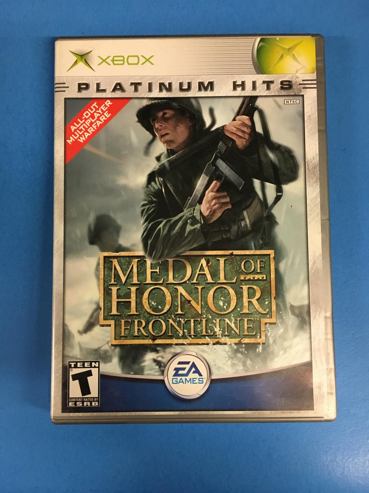 Original Xbox Medal of Honor Frontline Video Game