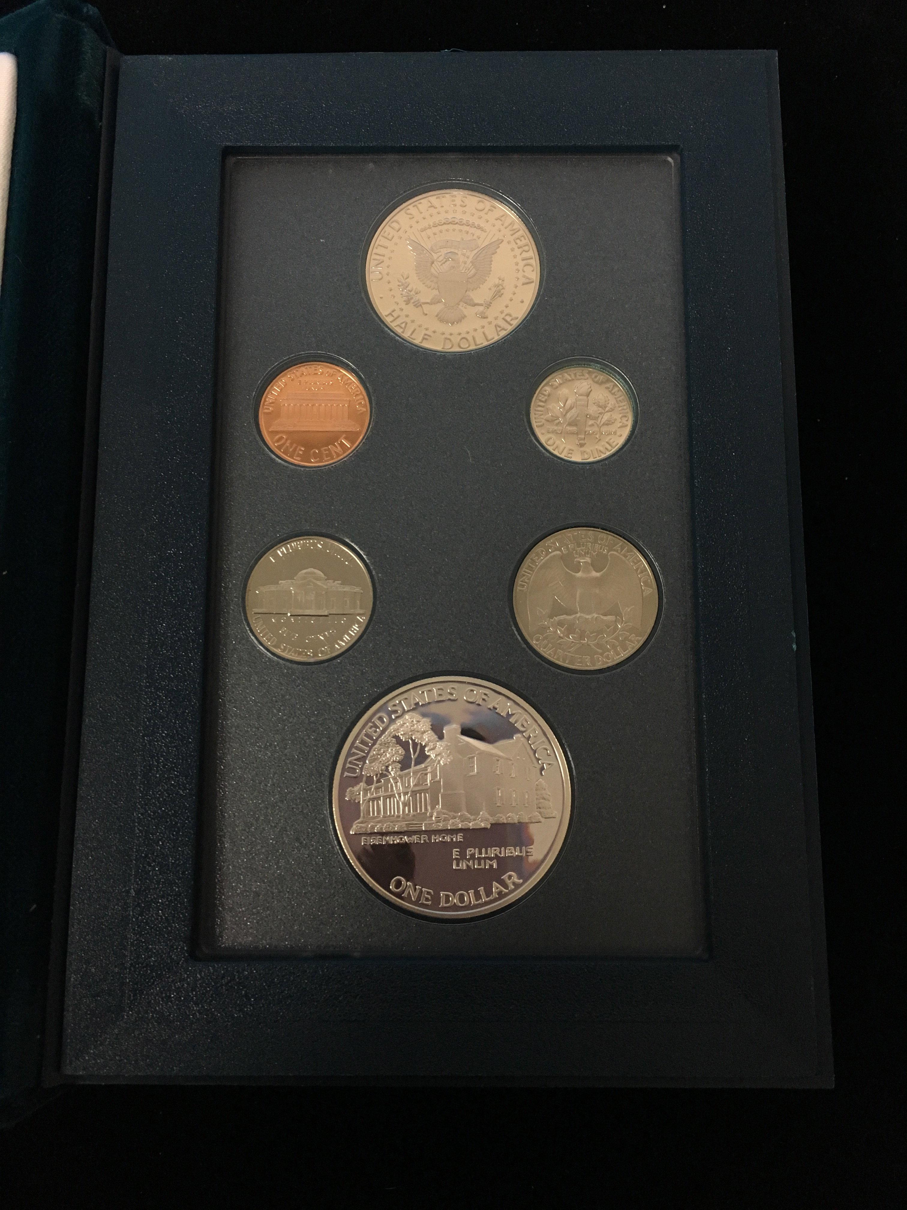 United States Mint 1990 Prestige Coin Set