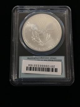 First Strike 2013 United States 1 Ounce .999 Fine Silver American Eagle PCGS MS69