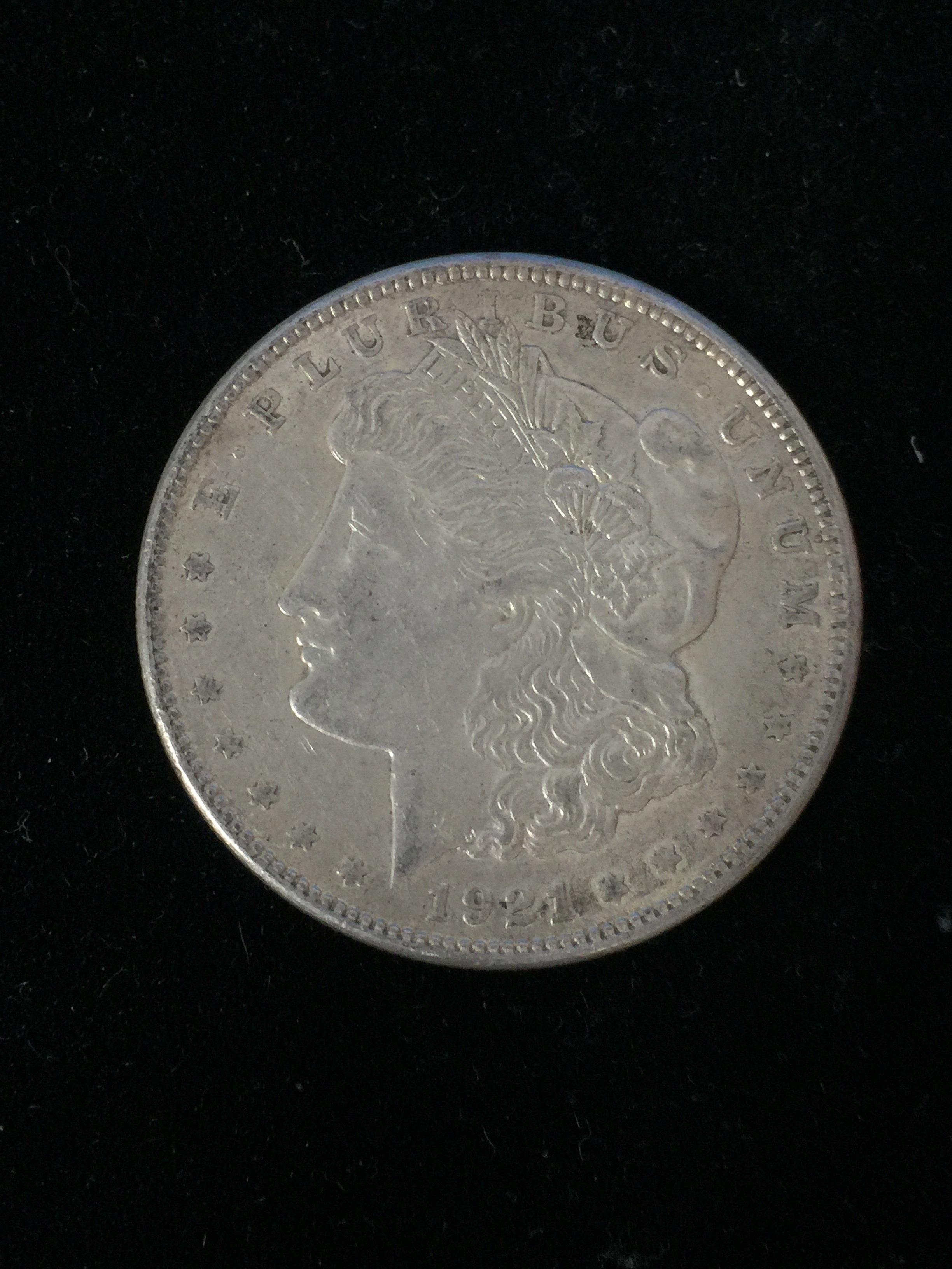 1921-S United States Morgan Silver Dollar - 90% Silver Coin