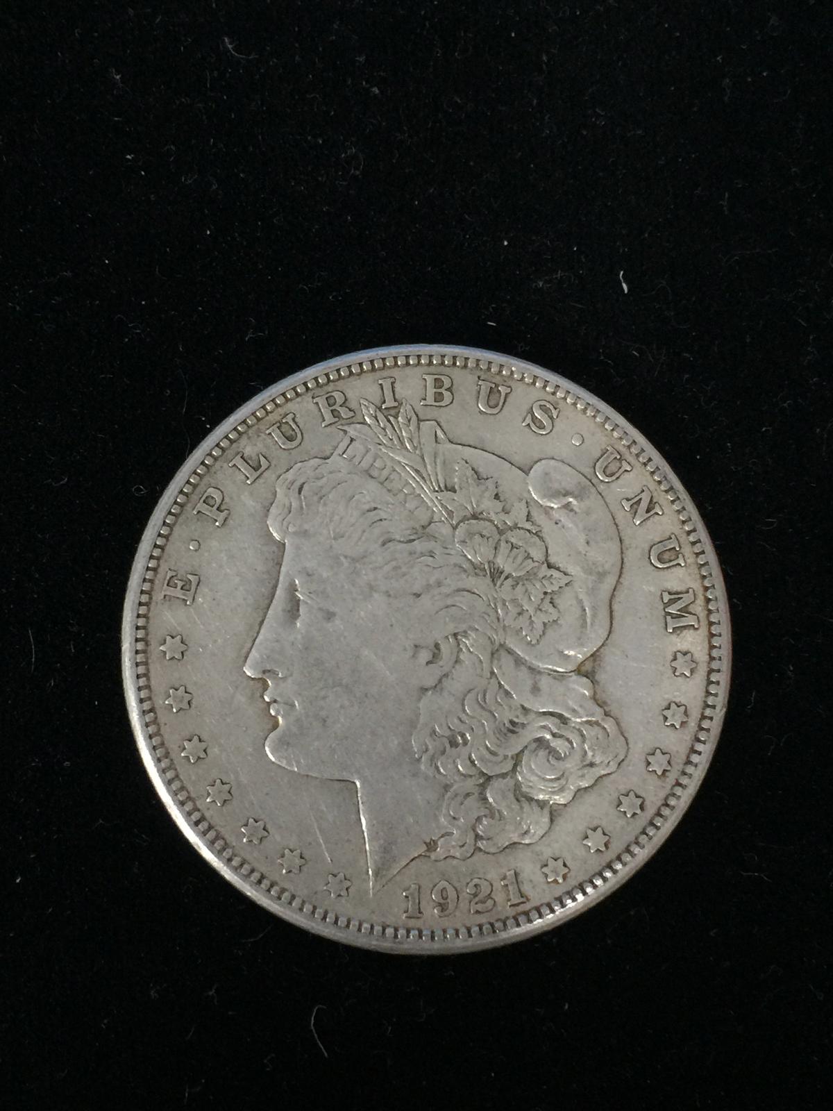 1921-S United States Morgan Silver Dollar - 90% Silver Coin