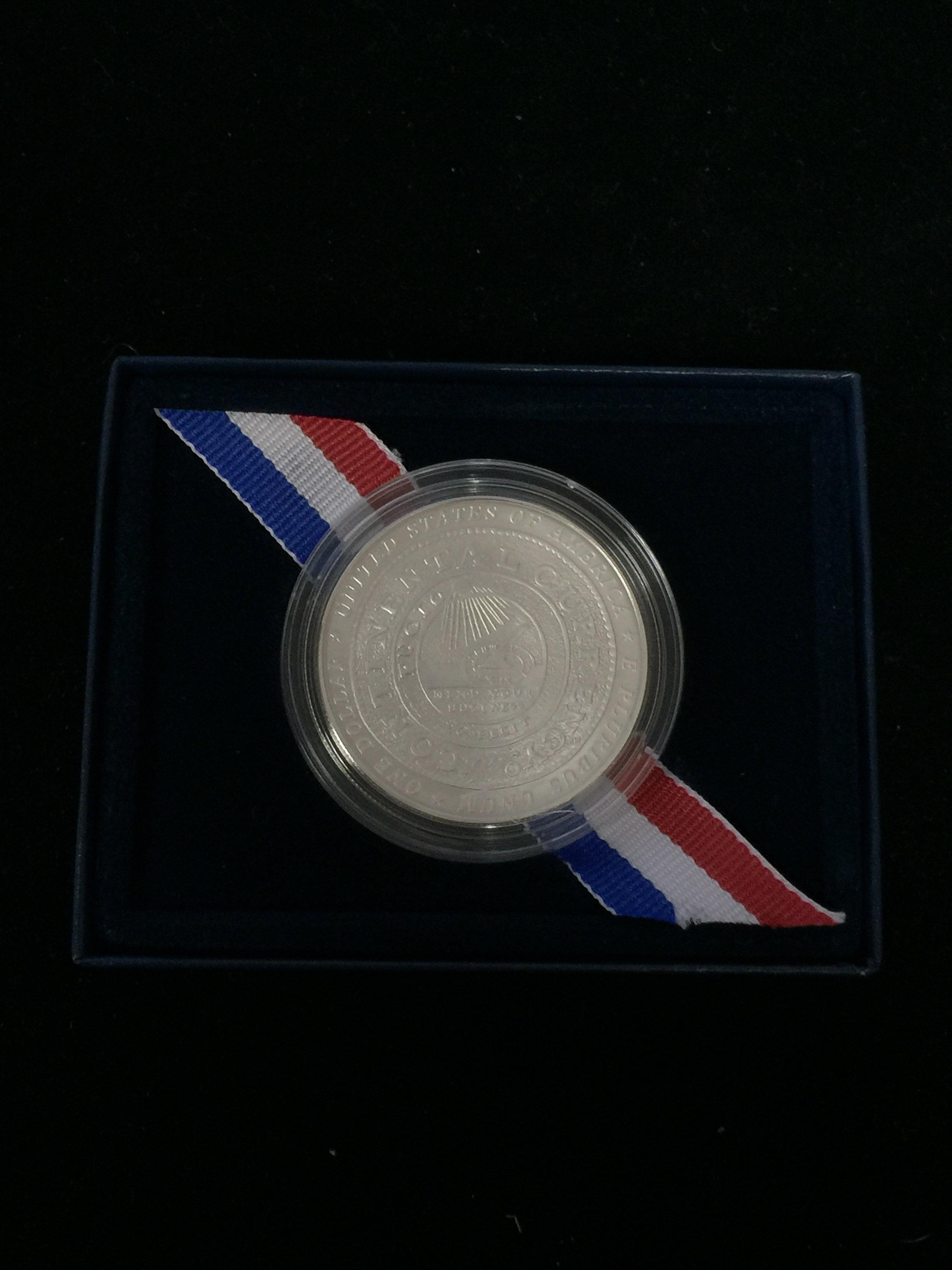 United States Mint 2006 Benjamin Franklin 90% Silver Dollar Commemorative Coin