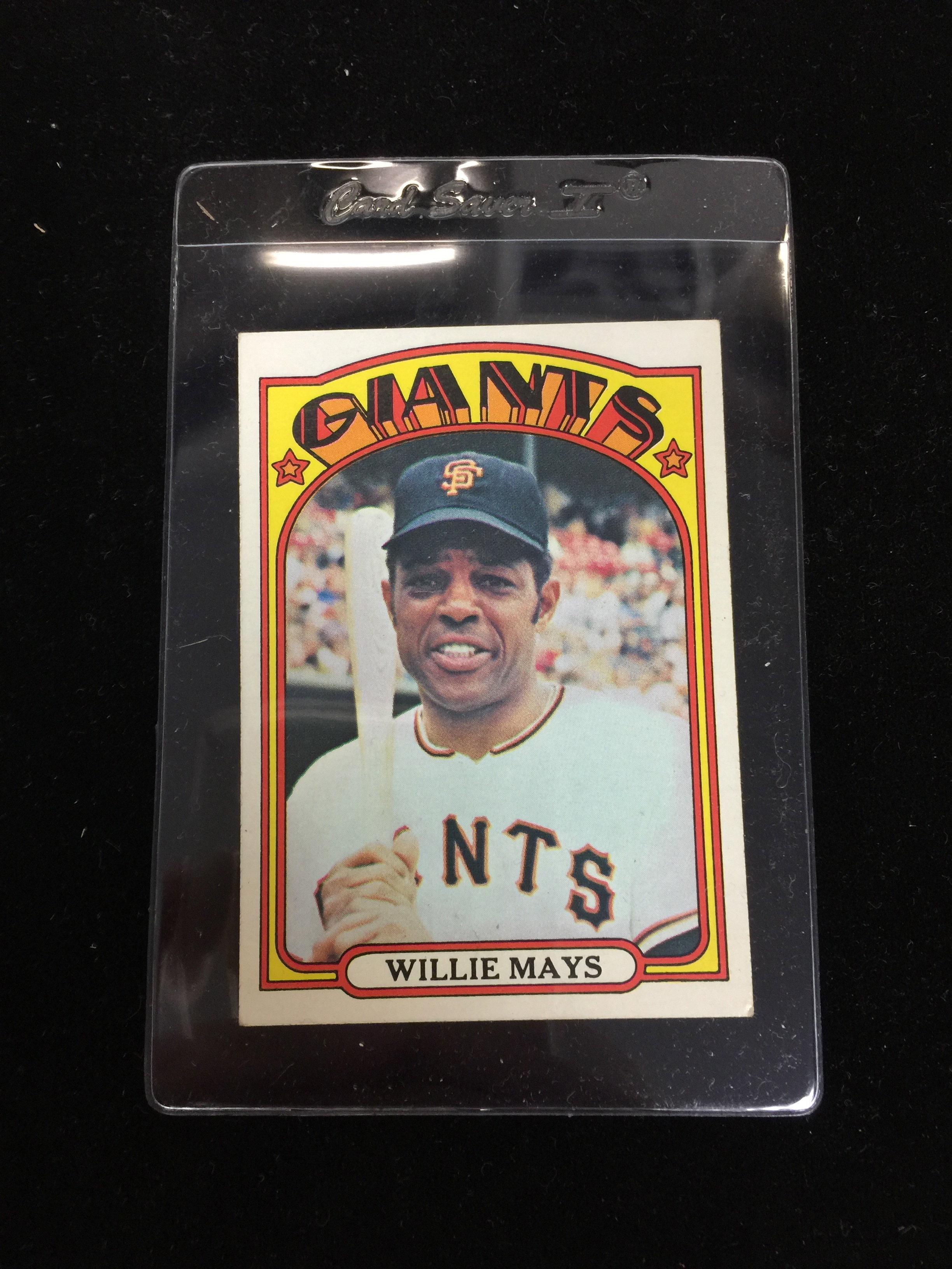 1972 Topps #49 Willie Mays Giants Baseball Card