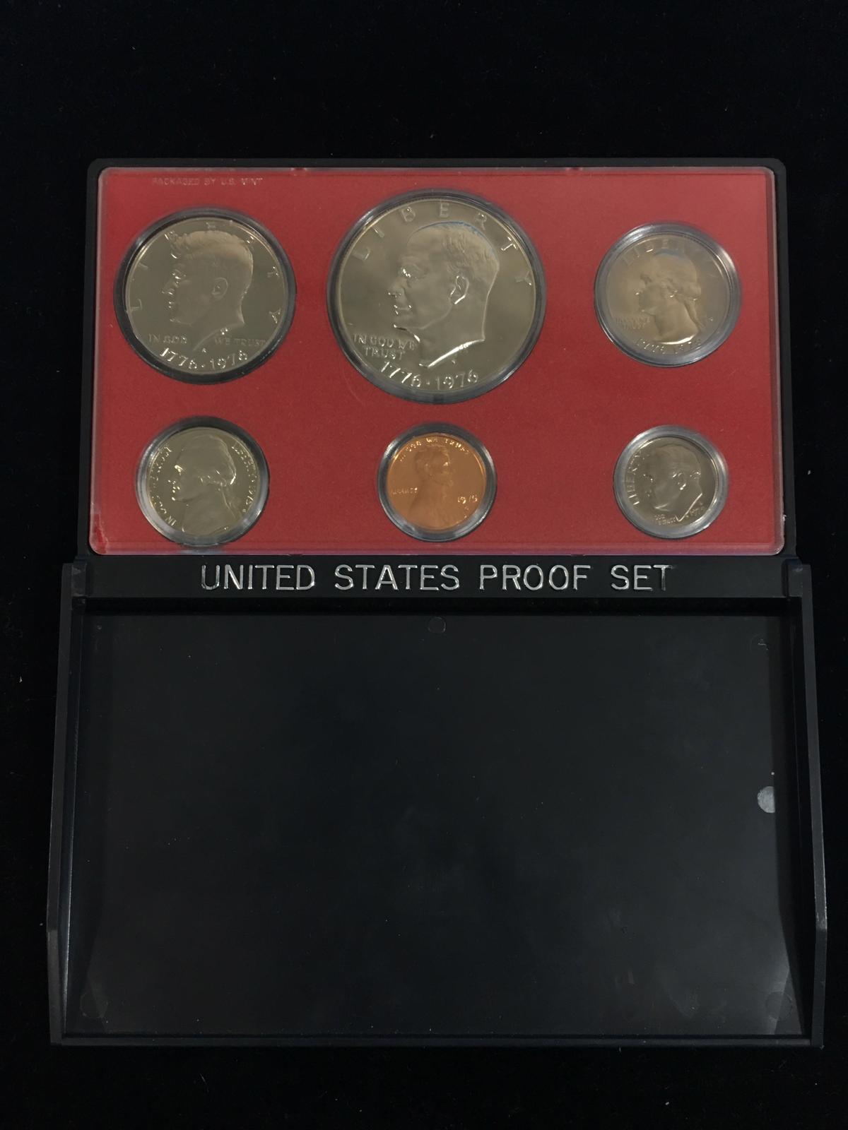 1976 United States Mint Proof Set - 6 Coin Set