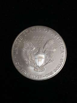 2009 United States American Eagle Silver Dollar 1 Ounce .999 Fine Silver Bullion Coin