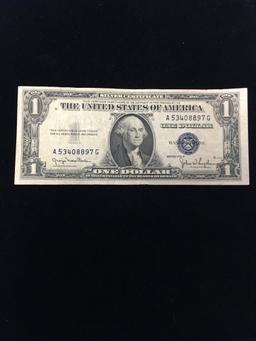 1935-D United States $1 Silver Certificate Bill Currency Note