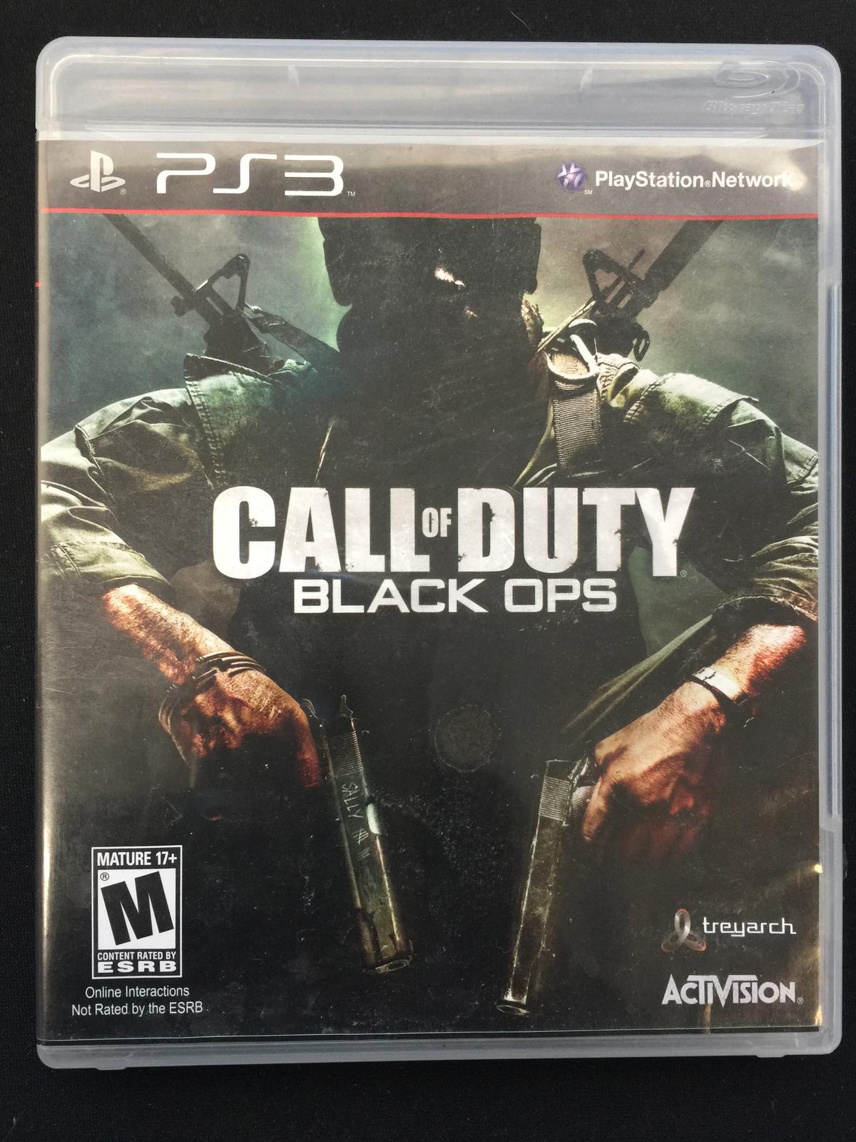 PS3 Playstation 3 Call of Duty Black Ops Video Game