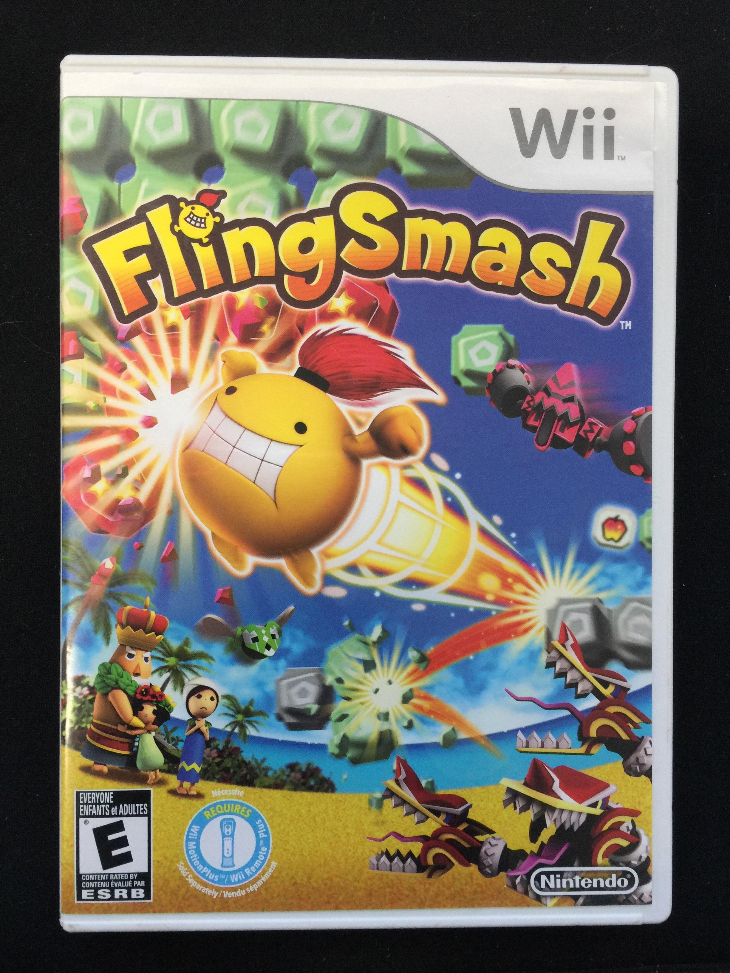Nintendo Wii Fling Smash Video Game