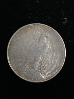 1923-S United States Peace Silver Dollar - 90% Silver Coin