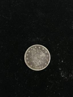 1904 United States Liberty V Nickel Coin