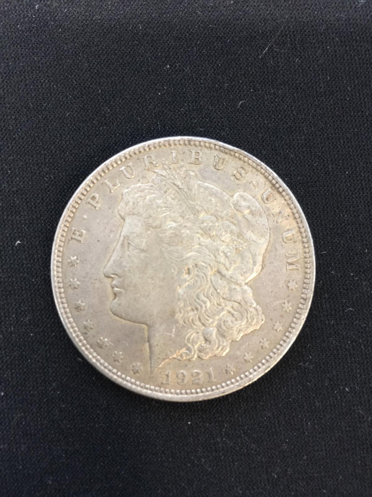 1921 United States Morgan Silver Dollar - 90% Silver Coin