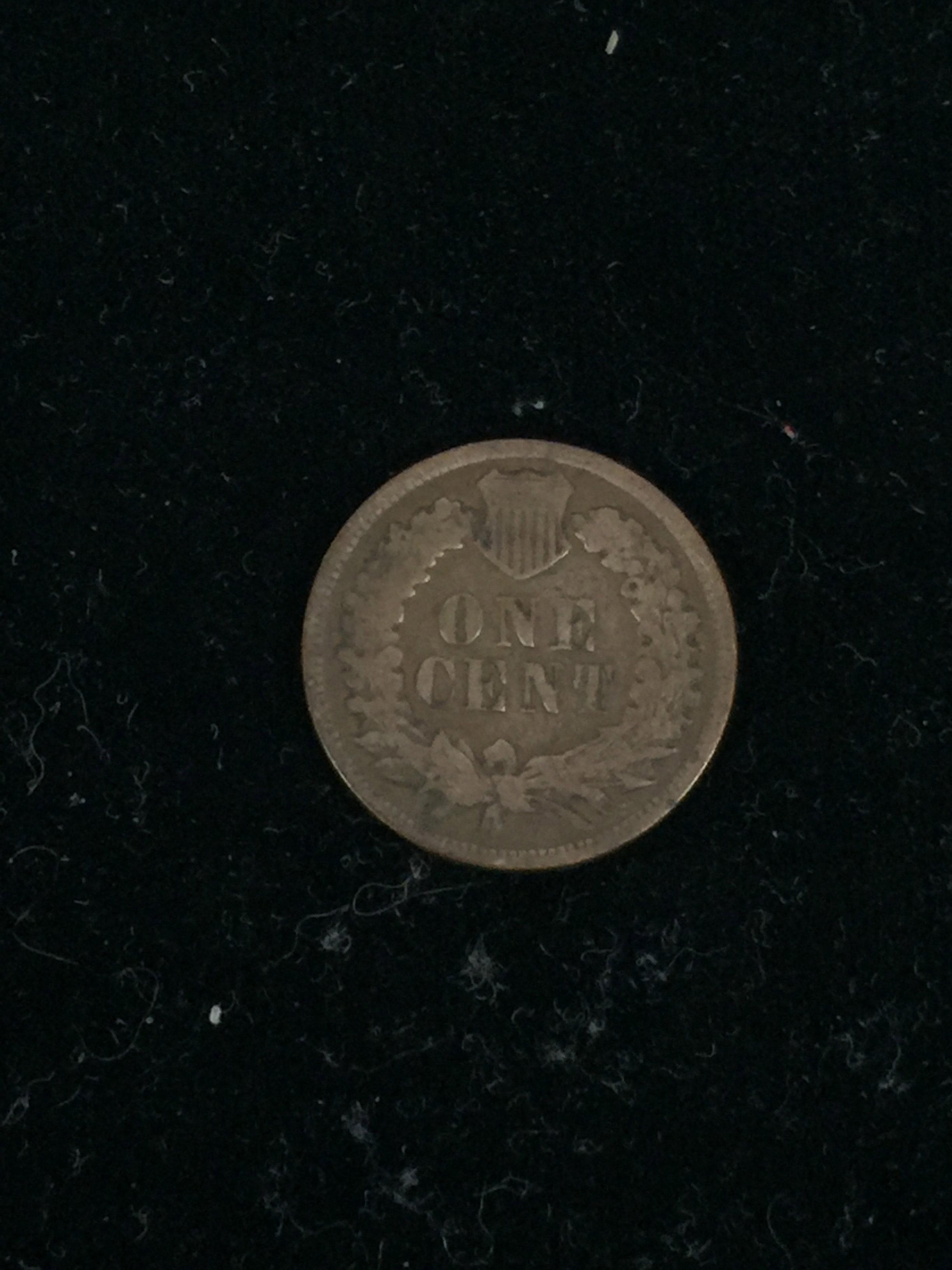 1899 United States Indian Head Penny Cent Coin