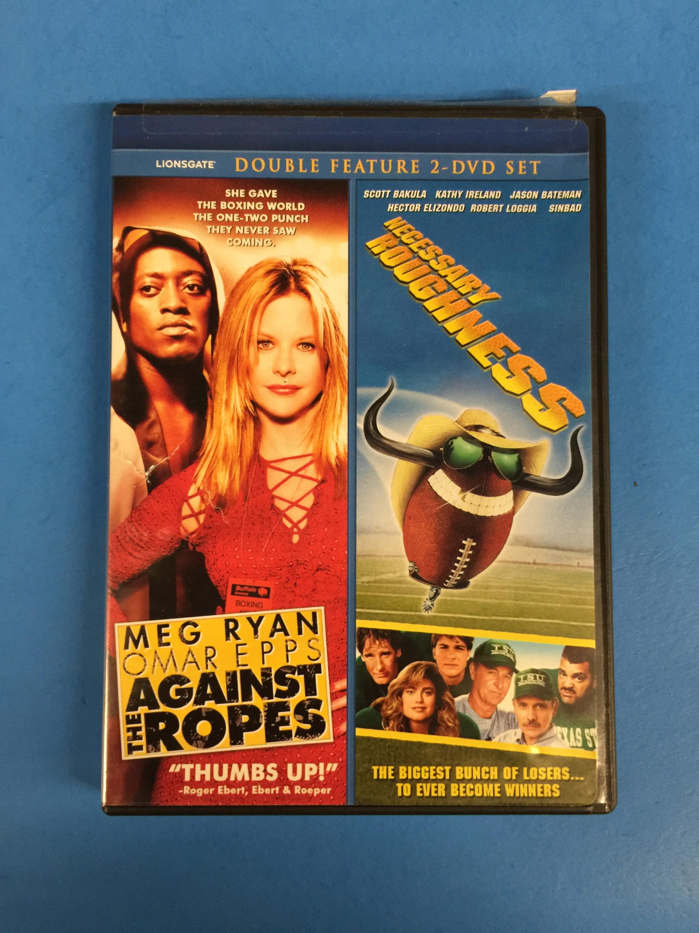 Double Feature: Against The Ropes & Necessary Roughness DVD