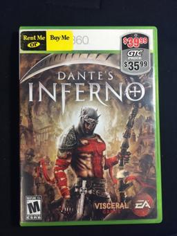 Xbox 360 Dante's Inferno Video Game