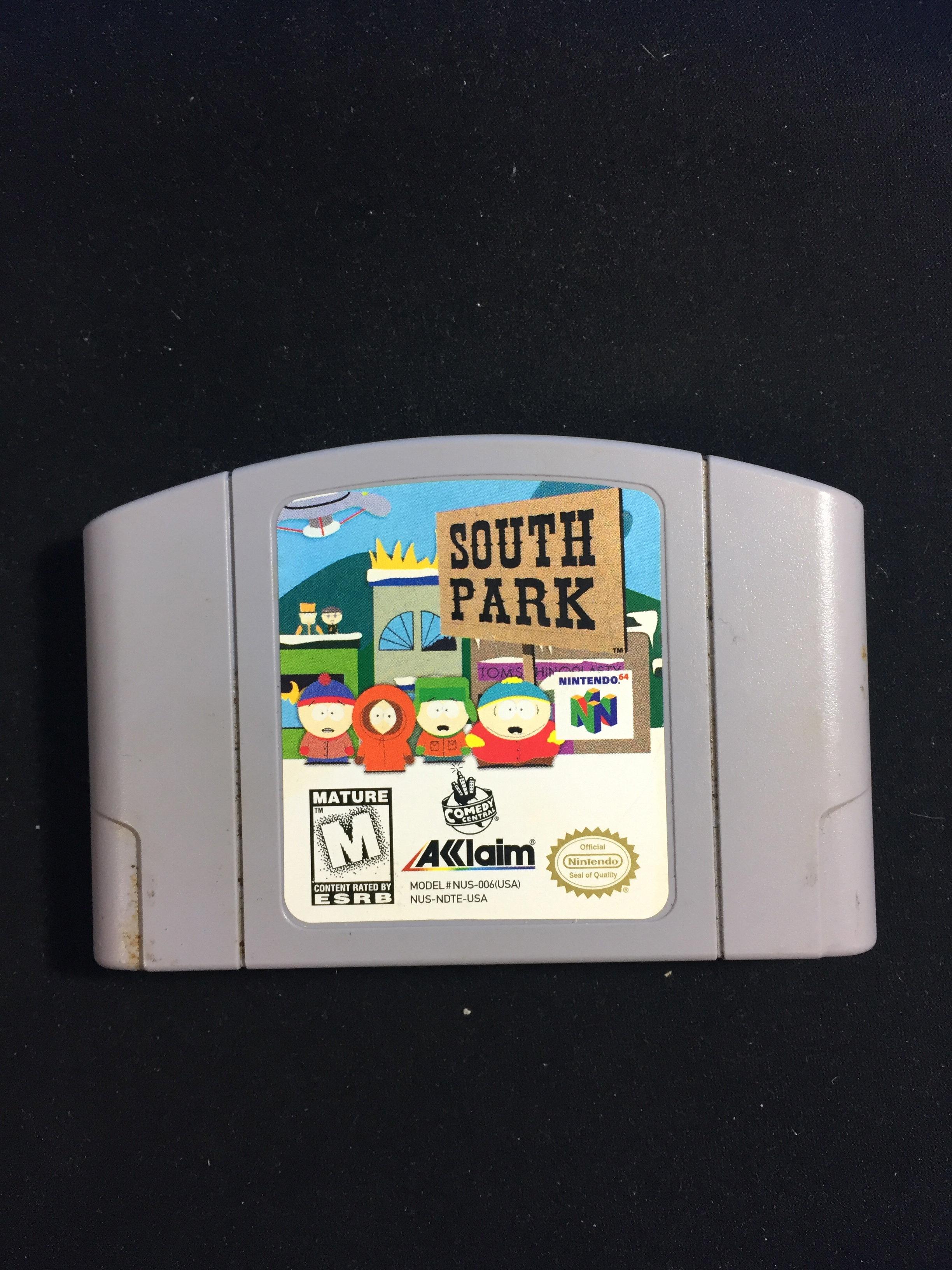 N64 Nintendo 64 South Park Video Game Cartridge