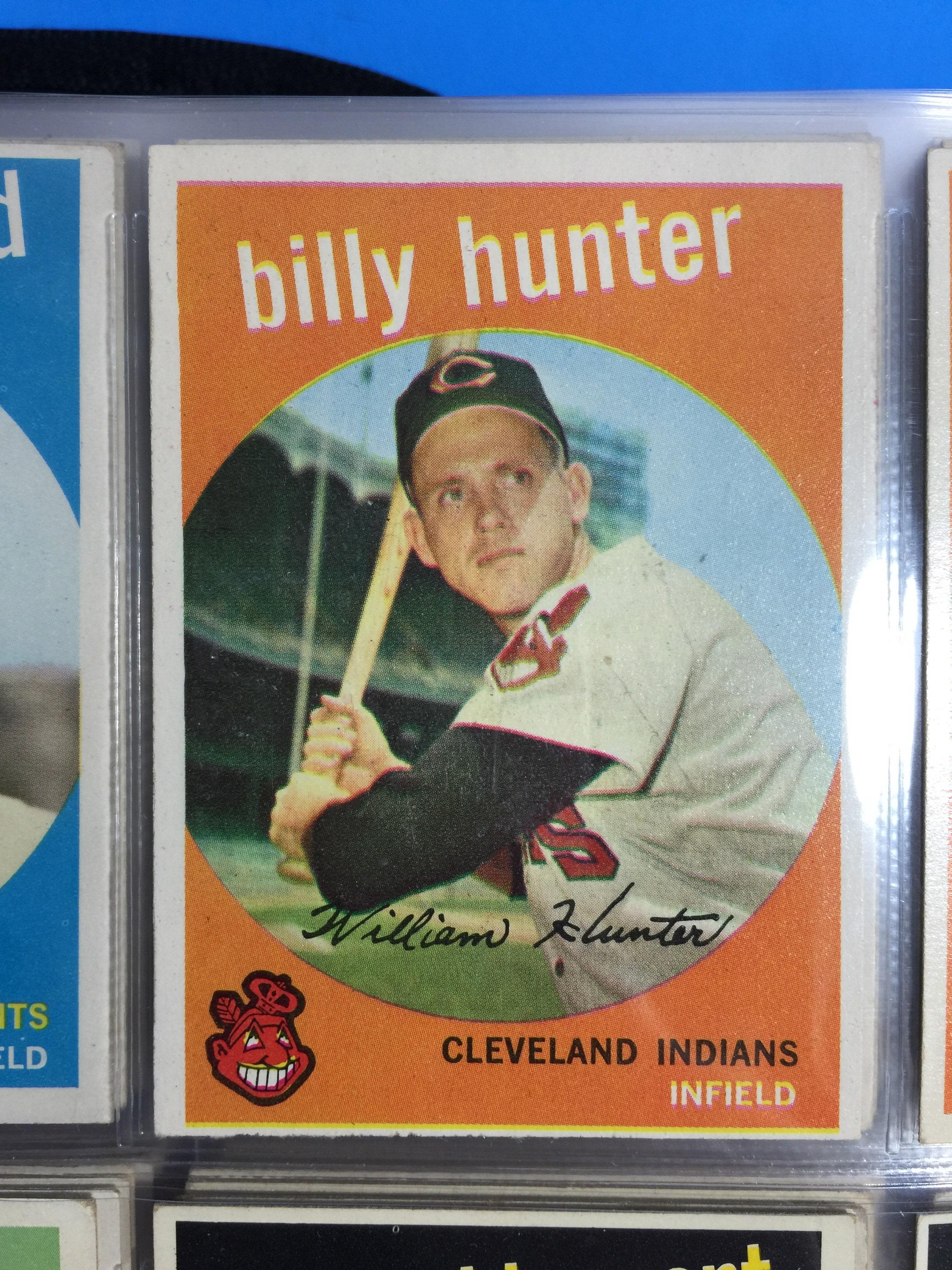 1959 Topps #11 Bill Hunter Indians